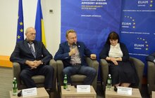Фото 5: У Львові Голова Консультативної місії Європейського Союзу в Україні (КМЄС) представив команду львівського регіонального представництва КМЄС