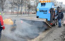 Фото 20: На дорогах Львова ліквідовують аварійну ямковість з допомогою чеської машини SILKOT Blue