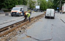 Фото 18: Розпочався ІІІ етап реконструкції вул. Шевченка: ділянку від вул. Залізнична до вул. Єрошенка планують завершити до кінця літа