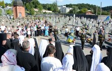 Фото 32: У Львові вшанували спочилих захисників України та помолились на могилі Патріарха Димитрія