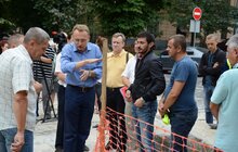 Фото 20: У Львові з червня ремонтують вулиці вздовж трамвайних колій - вул.Котляревського-Нечуя-Левицького, Київську та Русових