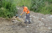 Фото 15: Стартувала кампанія із захисту заказника «Торфовище Білогорща»: вивозять накопичене будівельне сміття, поліція посилила патрулювання
