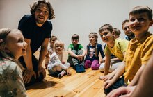 Фото 2: Театр «Слово і голос» провів дитячу майстерню «САД» (відео)