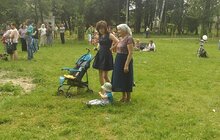 Фото 8: На цих вихідних на Повітряній було більше дітей