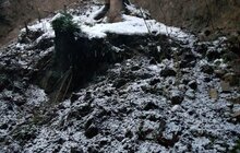 Фото 3: Завтра на вул. І. Франка, 111 буде комісійне обстеження щодо обвалу підпірної стінки в подвір’ї 