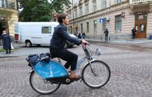 Фото 28: У Львові вперше провели позачергове засідання виконавчого комітету на велосипедах
