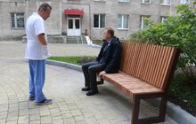Фото 12: У Військово-медичному клінічному центрі Західного регіону облаштували внутрішній дворик