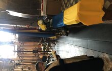 Фото 1: Над вежею львівської Ратуші підняли синьо-жовтий стяг