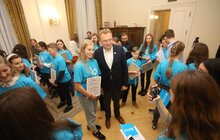 Фото 9: Мер Львова подякував юним львів’янам, які цілий день працювали замість посадовців