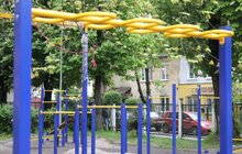 Фото 14: «Пріоритетом програми „Львів-2020“ було визначено облаштування спортивної інфраструктури біля усіх шкіл міста Львова», — А. Садовий