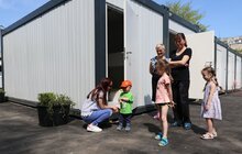 Фото 12: У Львові відкрили друге модульне містечко для переселенців