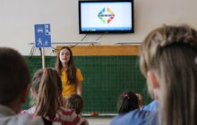 Фото 3: Львівські школярі продовжують вивчати правила дорожнього руху