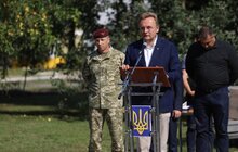 Фото 10: Мер Львова вшанував загиблих військовослужбовців десантно-штурмових військ
