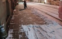 Фото 6: Львів засніжило: цієї ночі місто прибирало 68 одиниць техніки та понад 1 тис двірників