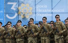 Фото 8: У Львові на найбільшому флагштоку урочисто підняли прапор України