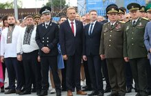 Фото 25: У Львові на найбільшому флагштоку урочисто підняли прапор України