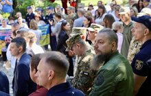 Фото 4: У Львові вшанували пам'ять захисників України, які були страчені, закатовані або загинули у полоні