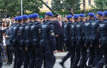 Фото 42: У Львові на найбільшому флагштоку урочисто підняли прапор України