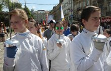 Фото 13: Центром Львова пройшла святкова театралізована хода