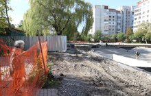 Фото 12: У Львові триває облаштування громадського простору та озера на вул. Панча