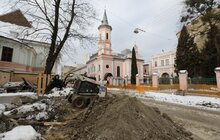 Фото 11: На вул. Пекарській тривають масштабні ремонтні роботи: повністю реконструкцію вулиці планують завершити до 1 вересня