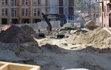 Фото 17: На вул. Шевченка тривають роботи з облаштування квазікільця