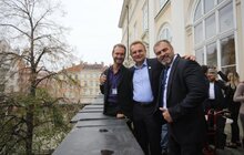 Фото 13: Мер Львова зустрівся з відомим мотиваційним спікером і тренером Ніком Вуйчичем