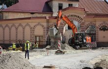 Фото 2: Ремонт вул. Б. Хмельницього відбувається з випередженням графіку