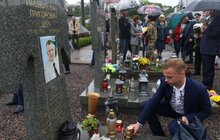 Фото 16: На Личаківському цвинтарі вшанували пам’ять новітніх Героїв з нагоди Дня Незалежності 