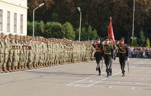 Фото 13: Військова присяга на вірність українському народу в Академії Сагайдачного