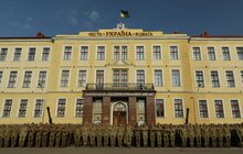 Фото 17: Військова присяга на вірність українському народу в Академії Сагайдачного
