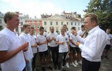 Фото 12: Мер Львова нагородив преміями юних чемпіонів світу з футбольного клубу «КОПА»