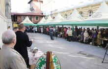 Фото 4: Для потребуючих львів’ян місто організувало Великодній сніданок