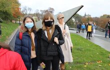 Фото 6: Львівські пластуни підняли синьо-жовтий стяг над Меморіалом Небесної сотні