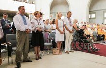 Фото 18: Глава УГКЦ Блаженніший Святослав у співслужінні з єпископами Синоду УГКЦ освятив унікальний храм Софії-Премудрості Божої