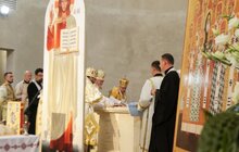 Фото 21: Глава УГКЦ Блаженніший Святослав у співслужінні з єпископами Синоду УГКЦ освятив унікальний храм Софії-Премудрості Божої