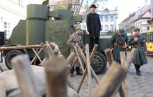 Фото 3: На площі Ринок зачитали відозву про проголошення ЗУНР до 101-ї річниці Листопадового чину