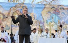 Фото 16: На Богоявлення у центрі Львова духовенство усіх християнських конфесій освятило воду