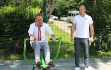 Фото 16: На вул. І.Франка збудували новий дитячо-спортивний майданчик для львів’ян різного віку