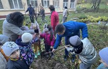 Фото 6: В межах Тижня сталої енергії дошкільнята Львова садили дерева