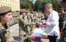 Фото 13: Першокурсники Національної академії сухопутних військ присягнули на вірність українському народові