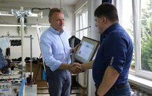 Фото 3: Мер Львова нагородив працівників 3 підприємств за сумлінну працю та допомогу місту під час карантину