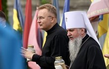 Фото 7: Митрополит Епіфаній сьогодні у Львові вшанував пам’ять полеглих Героїв (відео)