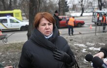Фото 11: У всіх районах міста проводять робити з ліквідації ям на дорогах з використанням холодного асфальту
