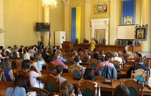 Фото 8: Мирослава Гонгадзе у Львові прочитала лекцію «Віра-Покликання-Відвага. Молодь як рушій змін»
