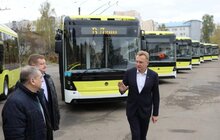 Фото 16: Мер Львова оглянув перші 10 нових тролейбусів виробництва «Електрон»