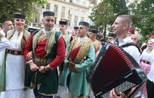 Фото 13: Центром Львова пройшов марш-парад учасників Х фестивалю «Етновир»