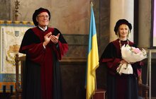 Фото 10: Мер Львова Андрій Садовий взяв участь у засіданні Вченої ради Львівської політехніки з нагоди інавгурації ректорки Наталії Шаховської