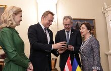 Фото 9: Президент Республіки Австрія офіційний візит в Україну розпочав зі Львова: з відвідин міської Ратуші і зустрічі з міським головою