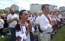 Фото 16: В рамках святкування 20-річчя візиту до України Івана Павла ІІ, у Львові відбулась святкова Архиєрейська Літургія